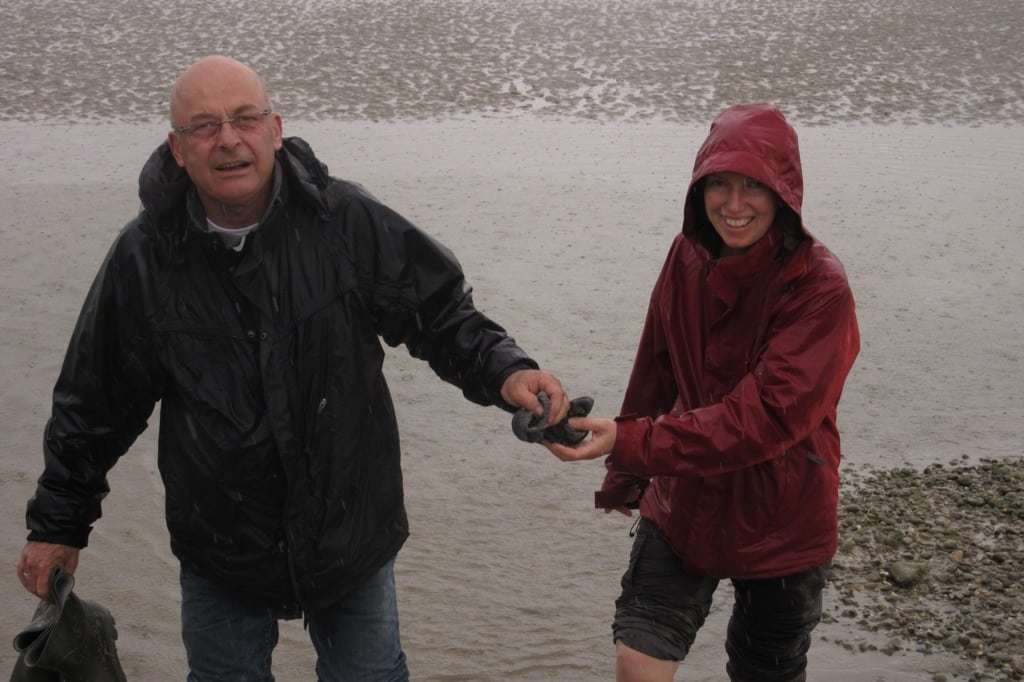 Traversée de la Baie sous la pluie, Sarah et Olivier, les beaux jours en Baie de Somme