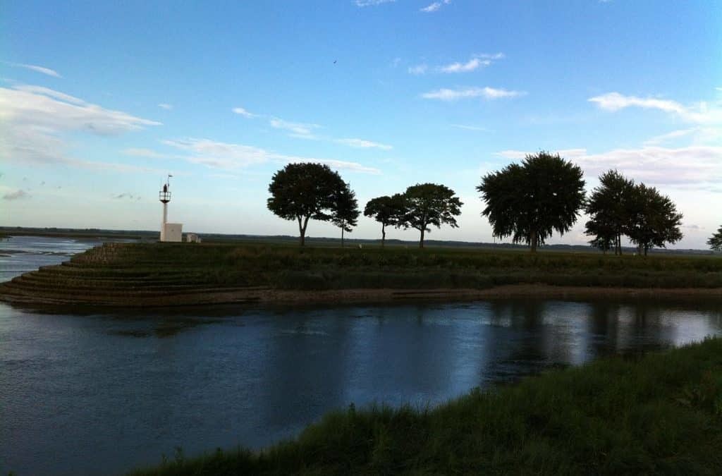 Un Coucher De Soleil à Saint Valery Sur Somme Les Beaux