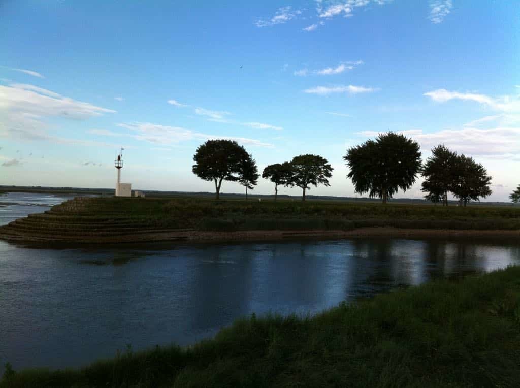 Coucher de soleil à Saint Valery sur Somme