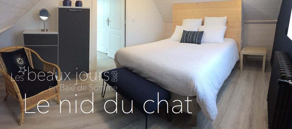 Un séjour de charme en Baie de Somme dans la suite le nid du chat