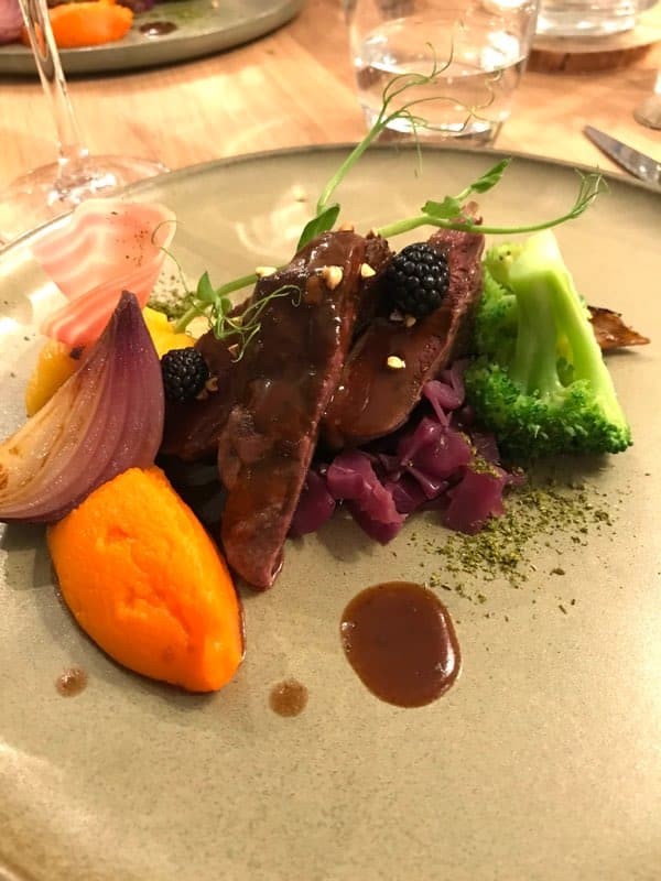 Magret de canard  à l'Auberge de la Marine au Crotoy