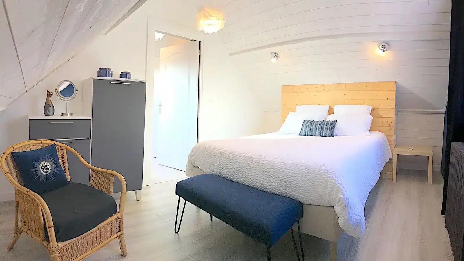 Une chambre d'hôtes spacieuse, cosy et confortable pour une séjour en baie de Somme